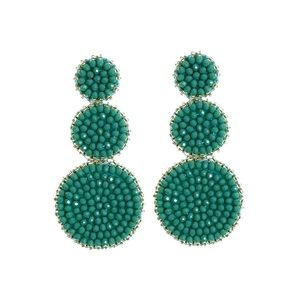 Turquoise Beaded Earrings